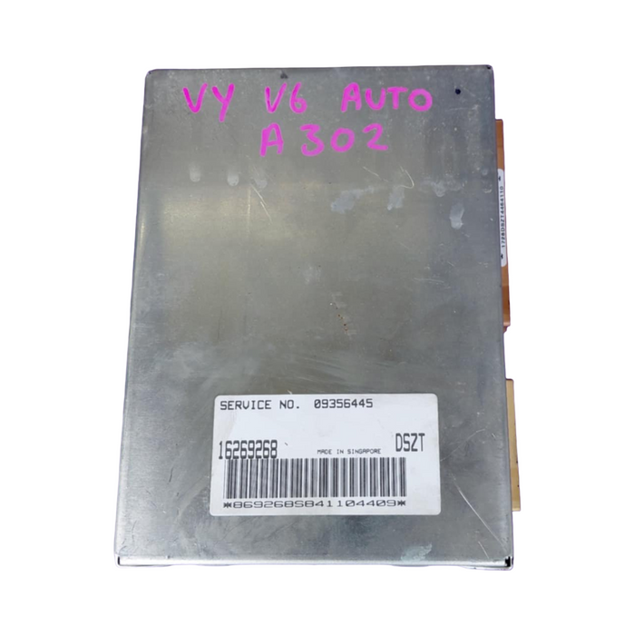 A302 - VY Holden Commodore Sedan V6 AUTO LN3 - Engine Control Unit (ECU) - S/N: 09356445 DSZT