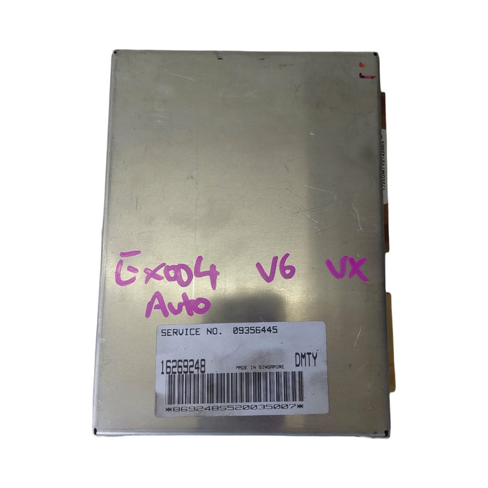 EX004 - VX Holden Commodore Sedan SII (2002) - V6 AUTO LN3 Engine Control Unit (ECU) P/N: 09356445 (DMTY)