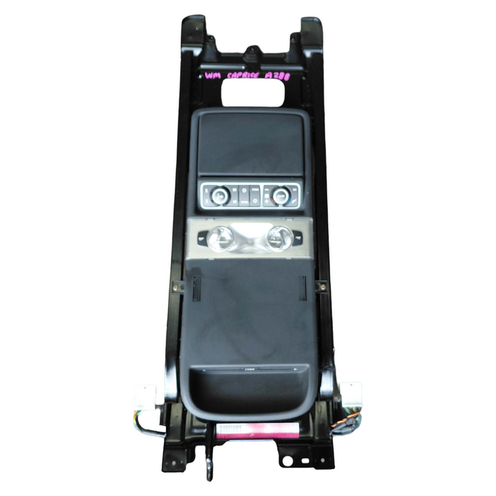 A288 - WM Holden Caprice V (2010) - DVD Video Player & Rear Climate Assembly - ONYX BLACK