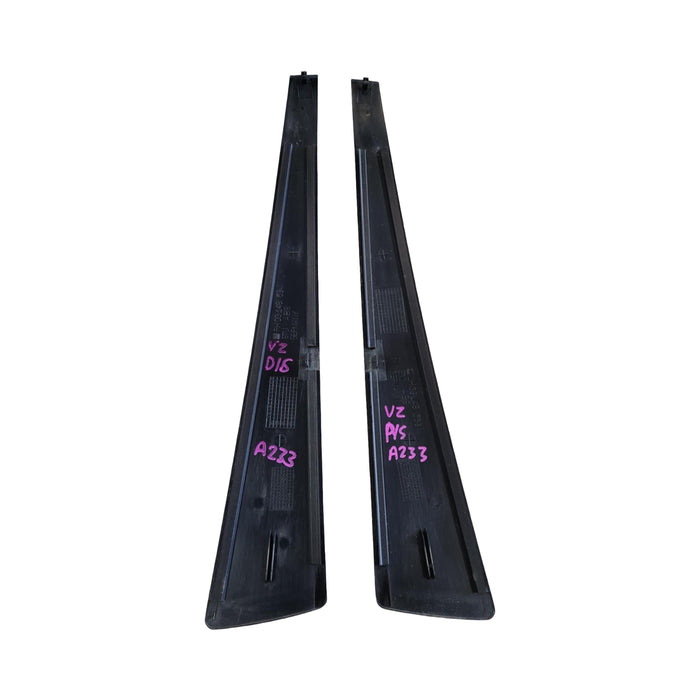 A233 - VZ HOLDEN COMMODORE WAGON - External B-Pillar Trim (PAIR)