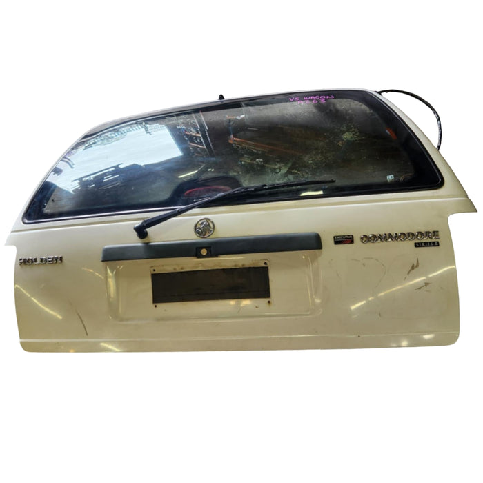 A263 - VS Holden Wagon - Tailgate with wiper, brake light windscreen & garnish - ALASKAN WHITE #J064