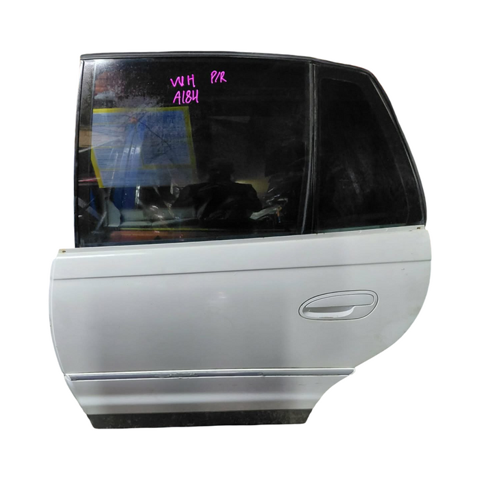 A184 - WH Holden Statesman/Caprice - Passenger Rear Door (POWER WINDOWS) - HERON WHITE #J03N