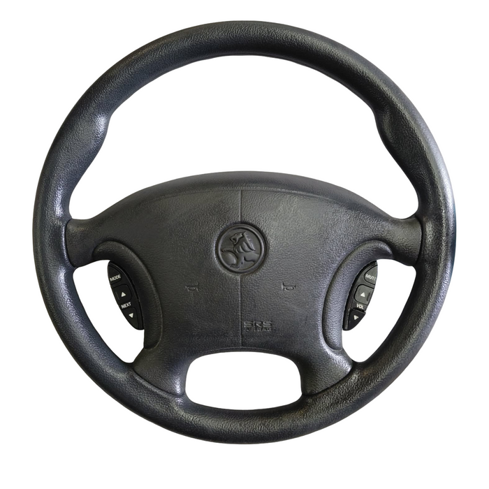 A231 - VT SERIES I Holden Commodore SEDAN - Steering Wheel w/ Horn Pad & Switches - TRIM #17i