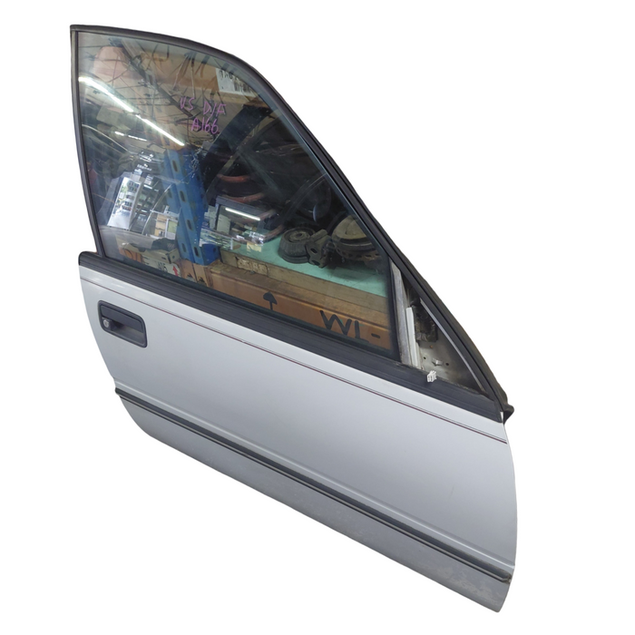 A166 - VS Holden Commodore Sedan - Front Door Driver Side (MANUAL WINDOWS) - HERON WHITE #J073
