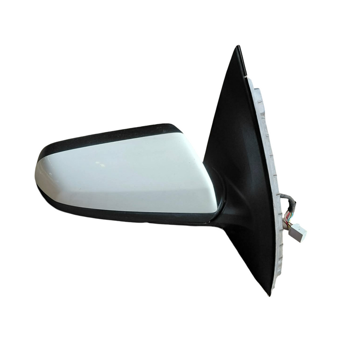 TJ001 - VF Holden Commodore - Driver's Side Mirror - HERON WHITE #679F