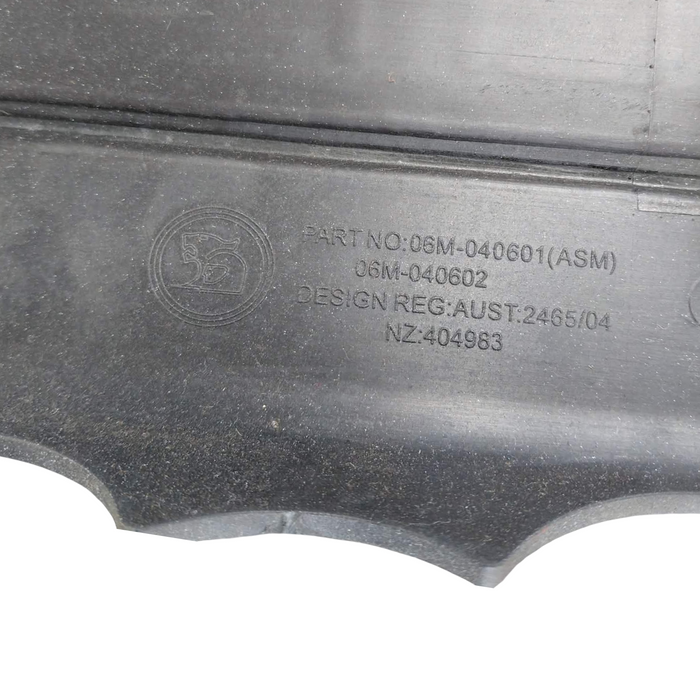 JMSS - VZ Holden HSV LS2 6.0 LITRE - Engine Cover  - BLACK/RED Part #06M-040601