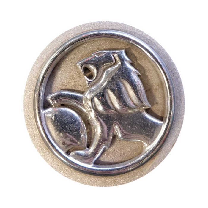 PIC002 - VR/VS Holden Commodore - "LION" centrecap- CHROME 65mm