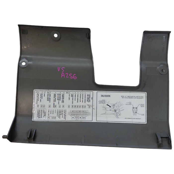 A256 - VS Holden Commodore Wagon - Lower Dash Fuse Panel Cover Grey