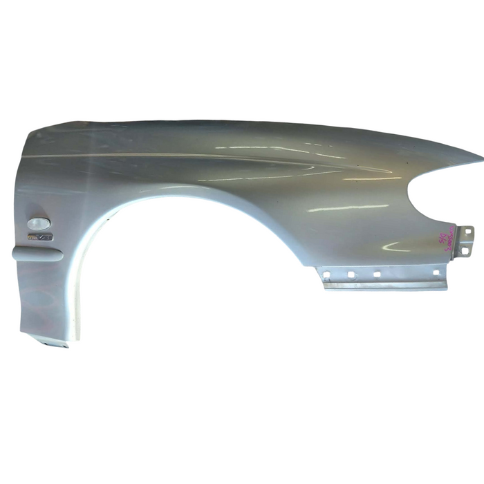 VXSS003 - VX SS Holden Commodore SEDAN - Front Guard w/ Blinker & "V8" Badge DRIVERS SIDE - SWITCHBLADE SILVER #636R