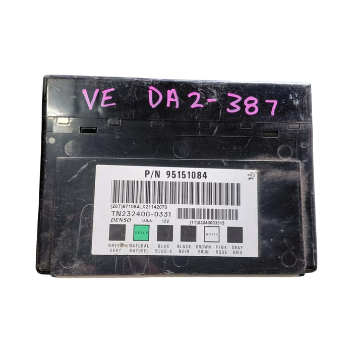 DA2-387 - VE Holden Commodore - Body Control Module (BCM) - P/N: 95151084