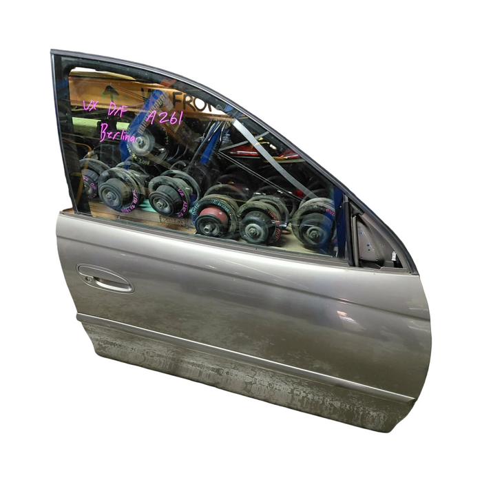 A261 - VX Holden Berlina -  DRIVERS FRONT Door (POWER WINDOWS) - TUNGSTEN METALLIC Paint Code #H114