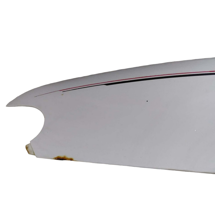 A306 - VR Holden Commodore Sedan - Passenger's Front Guard w/ Antenna Bezzel & Badge - ALASKAN WHITE #J064