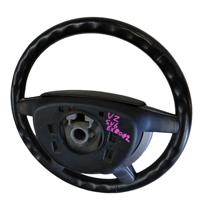 Ex012 - VZ Holden Commodore SV6 - Leather Steering Wheel (with Horn Pad)