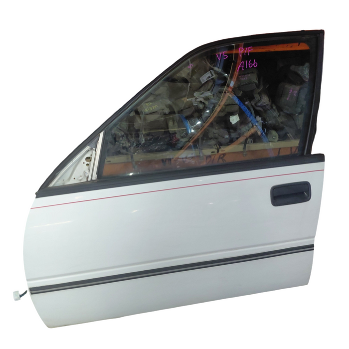 A166 - VS Holden Commodore Sedan - Front Door Passenger Side - HERON WHITE #J073
