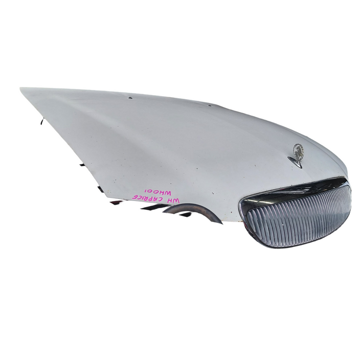 WH001 - WH Holden CAPRICE - Bonnet w/ Upper Grille & Heat Sheild - HERON WHITE #J073
