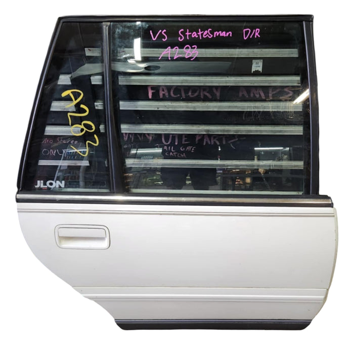 A283 - VS Holden Statesman - Rear Door - DRIVERS REAR - ALASKAN WHITE #J064