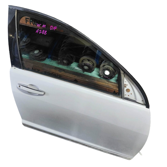 A288 - WM Holden Caprice V - DRIVERS Front Door Complete (POWER WINDOWS) - HERON WHITE #679F