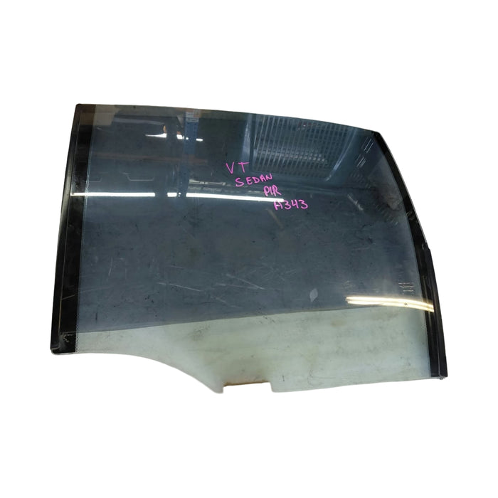 A343 - VT Holden Commodore Calais Sedan - Passenger Rear Window Glass