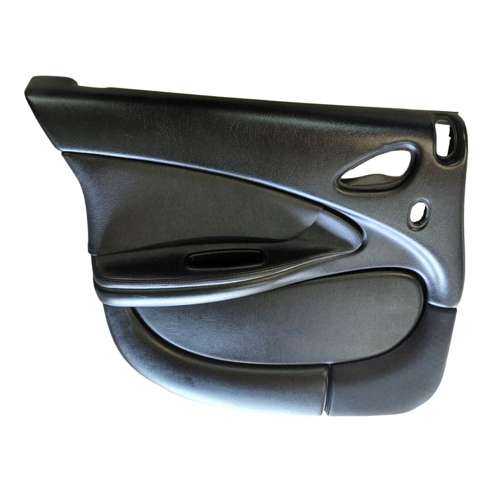 JM012 - VZ/VY Holden Crewman - Doorcard Passenger's Rear w/ Speaker Cover - BLACK LEATHER