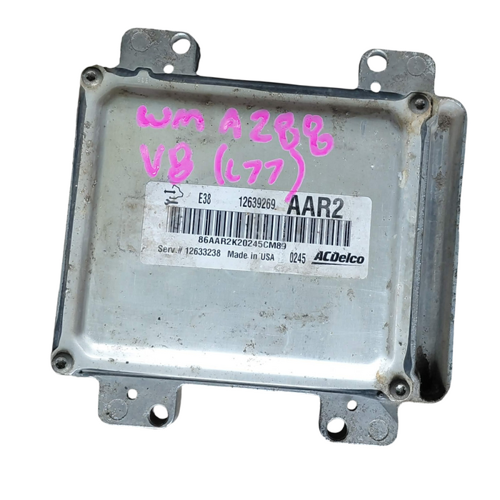 A288 - WM Holden Caprice V V8 AUTO L77- Engine Control Unit (ECU)  - P/N: 12639269 AAR2