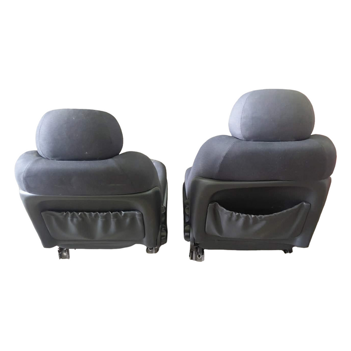 a297 - VY Holden Commodore S-Pack Sedan - Front Seats (Pair) Cloth Green