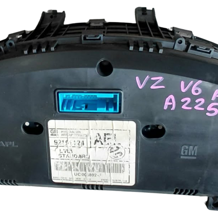 A225 - VZ Holden Commodore (2007) - Cluster LVL: 1 STANDARD (AEL) V6 AUTO LEO - VIN: 6G1ZK42B26L945428 - 264, xxxkms