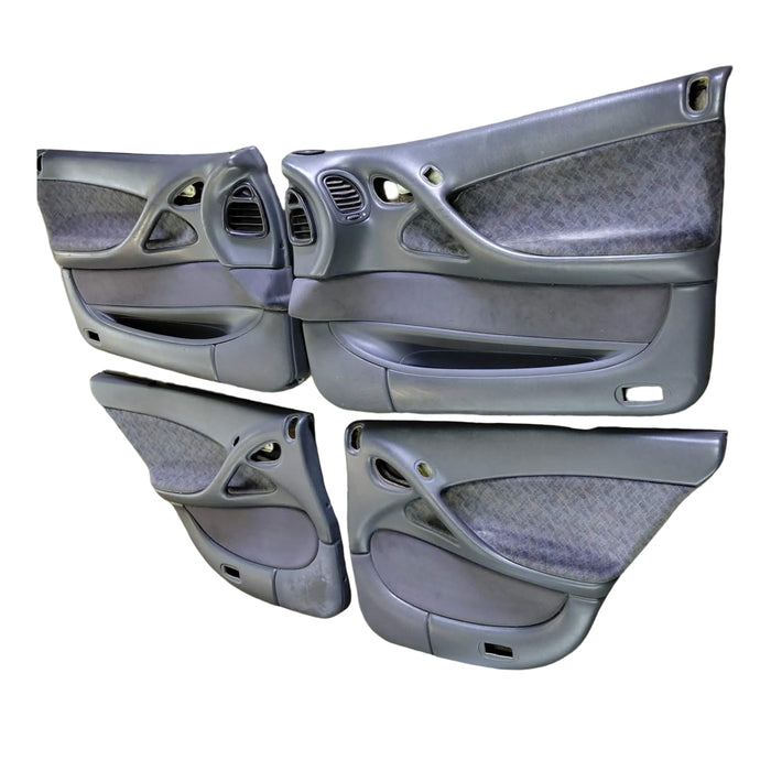Jm015 - VX Holden Calais Sedan LS1 - Inner Doorcard Set (Grey & Cloth)