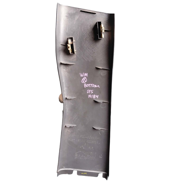 VT,VX,VY,VZ - Holden Commodore Sedan - DRIVER SIDE - Lower B-pillar trim - Beige Plastic part number 92080793