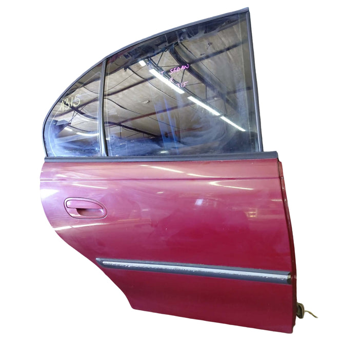 A315 - VT SERIES II Holden Commodore Sedan - Driver's Rear Door (POWER WINDOW) - GRANADA RED #F129