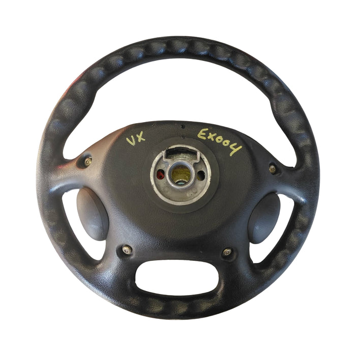 EX004 - VX Holden Commodore Sedan SII - Steering Wheel w/ Horn Pad & Switches - TRIM #81i