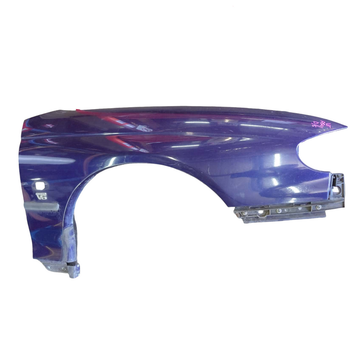 A301 - VT HOLDEN COMMODORE WAGON - Front Guard Driver's Front w/ "V6" ECOTEC Badge - BERMUDA BLUE #B168