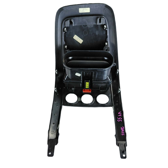JMSS - VY SS Holden Commodore SEDAN - Centre Dash Facia w/ Dash Vents & Hazard Switch - BLACK/SILVER