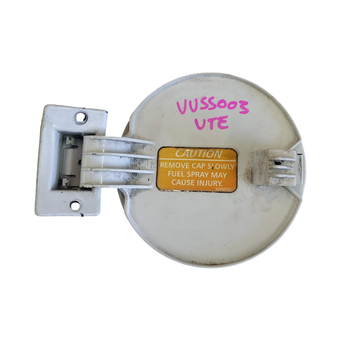 VUSS003 - VU SS HOLDEN COMMODORE UTILITY - Fuel Flap GENUINE - HERON WHITE #J073
