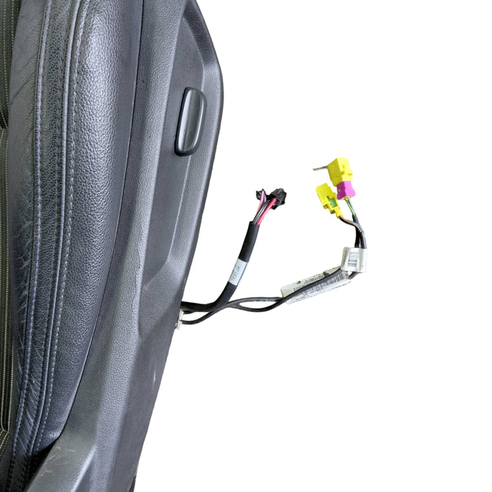 EX005 - VE SERIES II Holden Commodore SV6 Sedan - Front Seats w/ Seatbelt Stalks & Rails Assembly (PAIR) - LEATHER/CLOTH