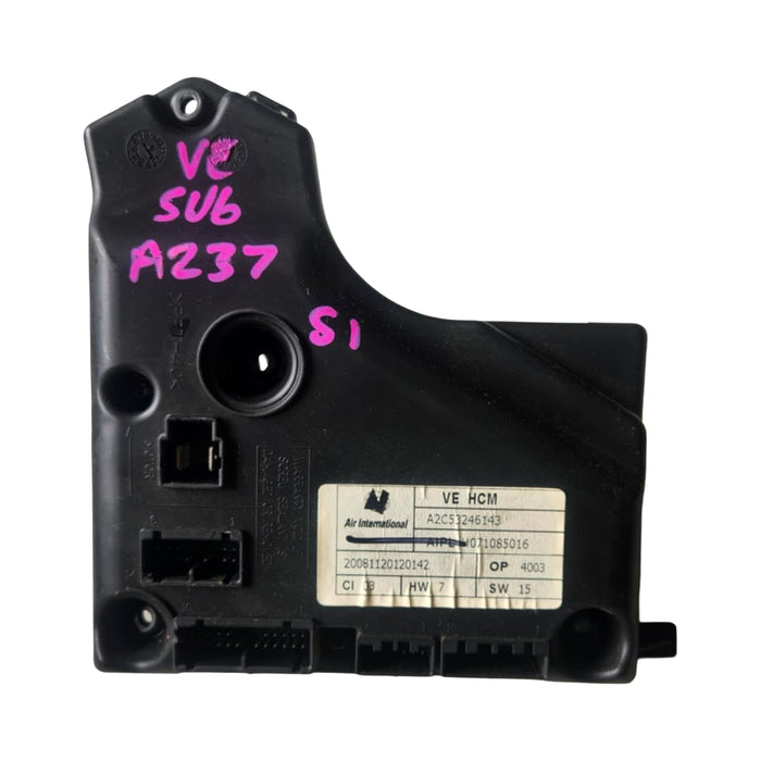 A237 - VE HOLDEN COMMODORE SV6 SEDAN - H-Vac Module 2009