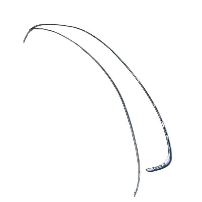 EX005 - VE SERIES II Holden Commodore Sedan - Chrome Gutter Drip Moulds (PAIR)
