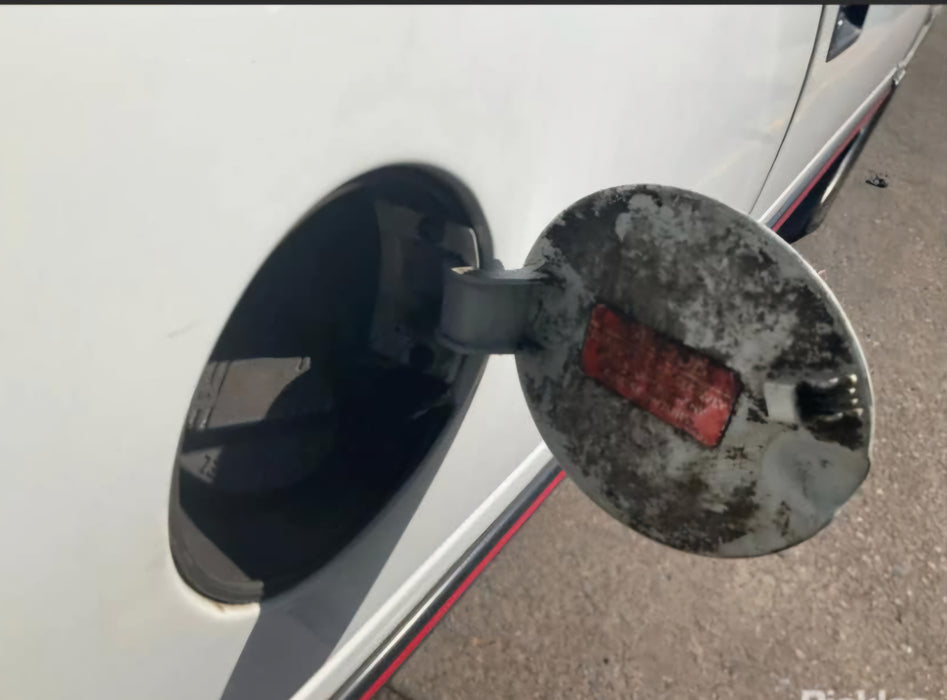 A254 - VS Holden Commodore Utility SERIES III - Fuel Flap - ALASKAN WHITE #J064