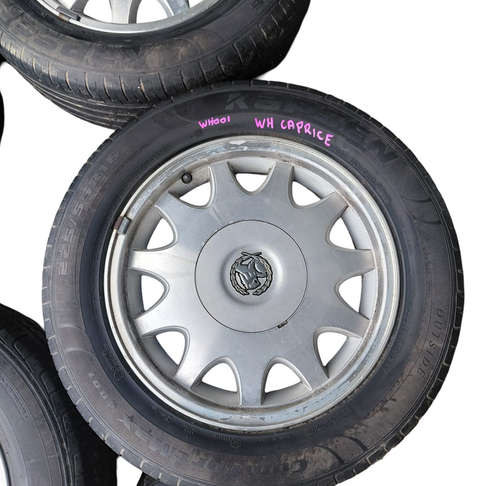 WH001 - WH Holden CAPRICE - 16" Wheels with Centre Caps (SET of 4) 215/60R16 92H