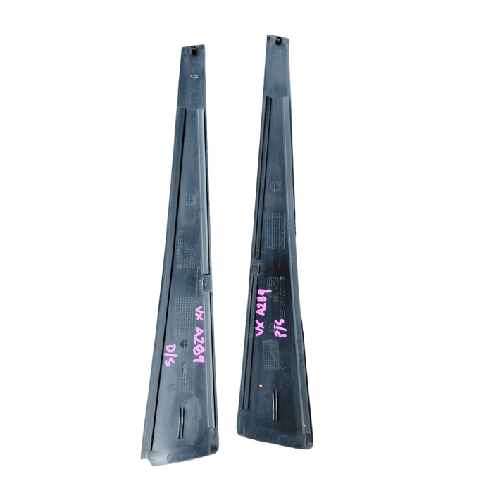 A289 - VT / VX Holden Commodore Sedan - External B-Pillar Trims (set)