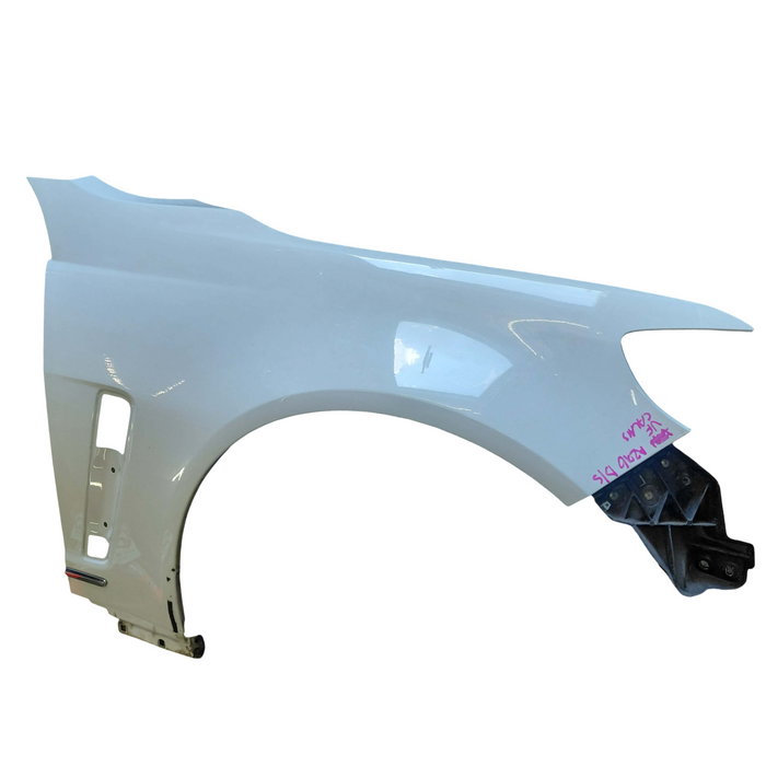 A296 - VF Holden Calais - DRIVER SIDE Front Guard - Heron White Paint code #679F