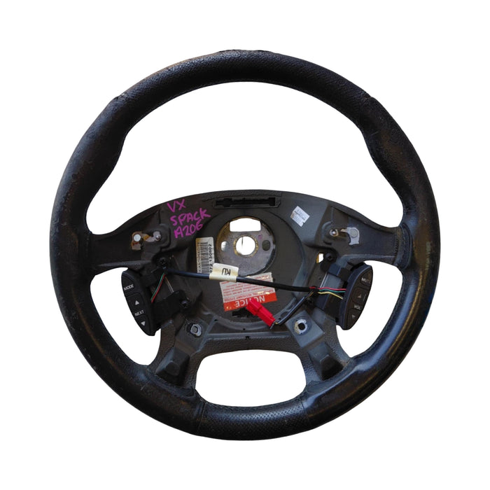 A206 - VX HOLDEN COMMODORE SEDAN - LEATHER STEERING WHEEL