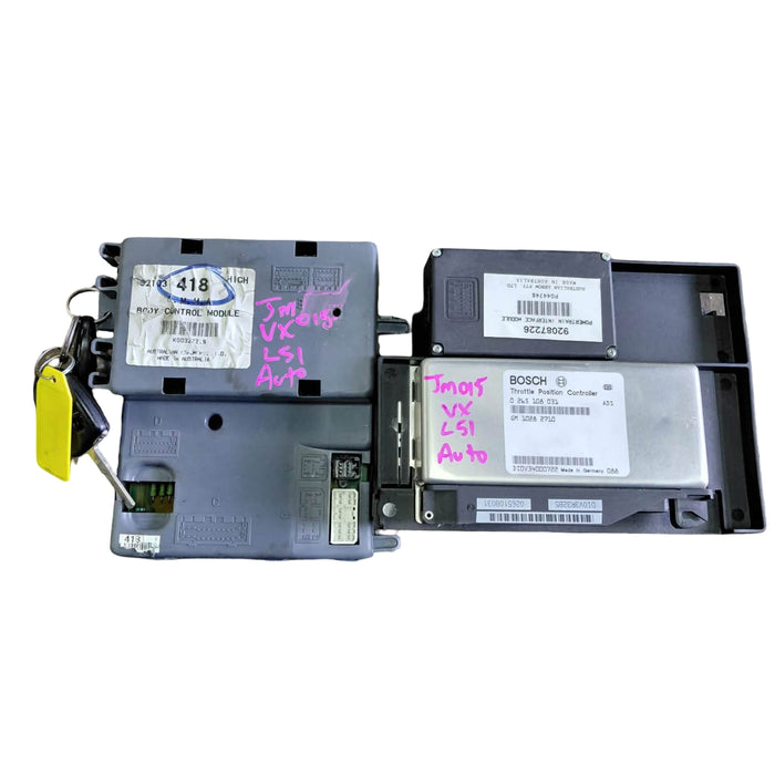 Jm015 - VX Holden Calais Sedan LS1 - Computer / BCM 418 High / ECU / Key and Fob