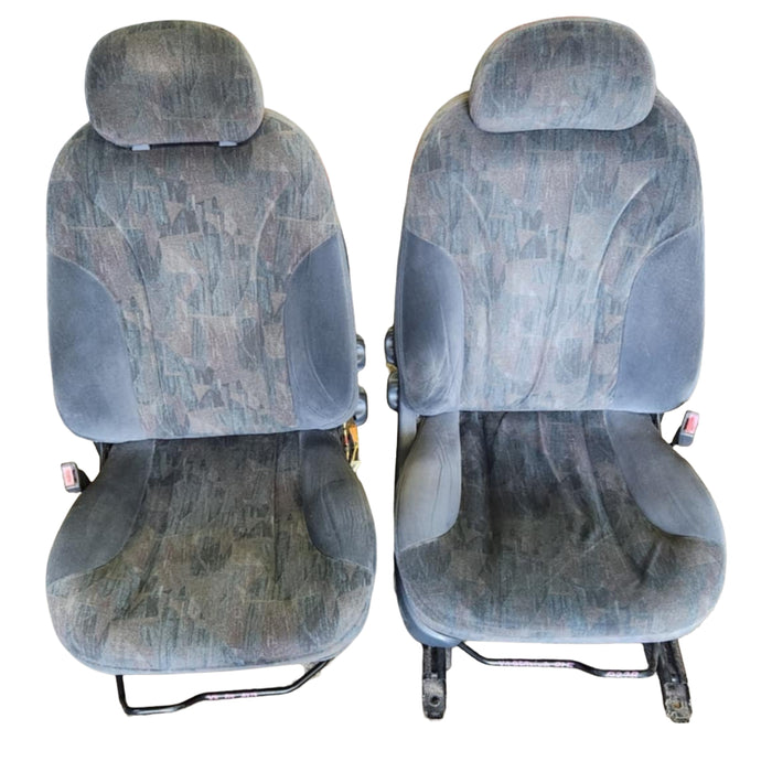 A278 - VX Holden Commodore Sedan - Front Seat - PAIR with seatbelt stalks