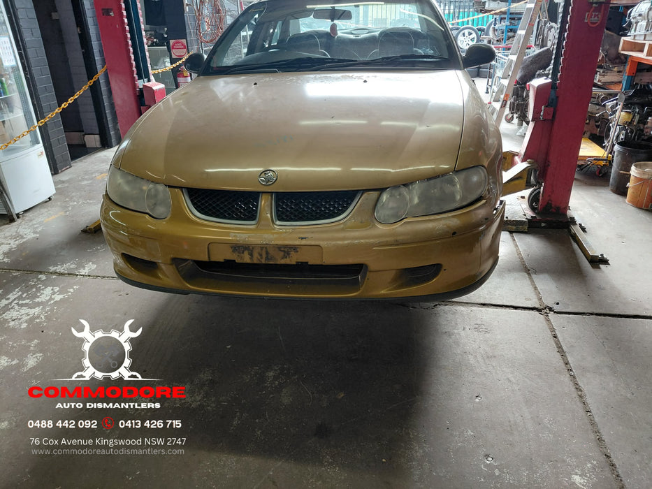 EX004 - VX Holden Commodore Sedan SII - Front Bar w/ Upper Front Grille SERIES II - HYPER YELLOW #D148