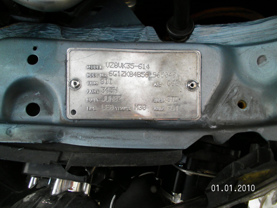 VT / VX / VY / VZ Holden Commodore Wagon - DRIVERS SIDE - D-Piller Plastic / Black Trim #81i Part #92048694