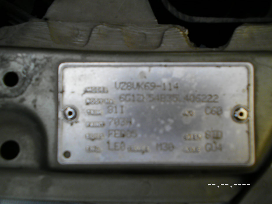 A063 - VT,VX,VY.VZ HOLDEN COMODORE SEDAN - Seatbelt  Rear Centre (black)