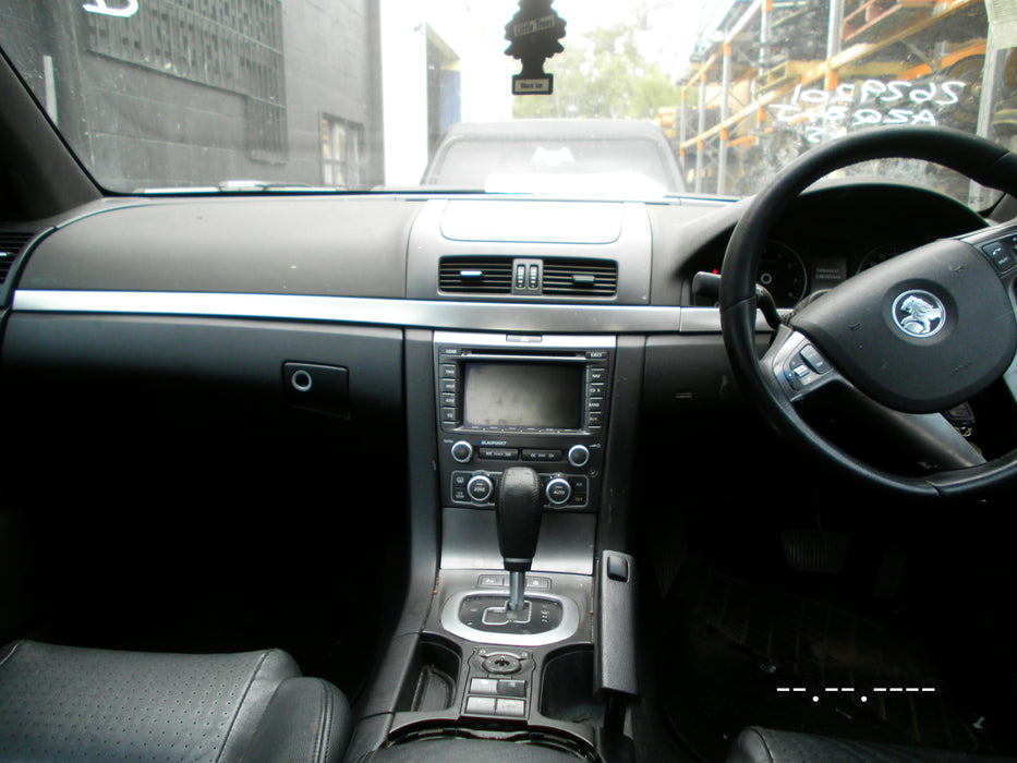 A060 - VE SERIES I Holden Calais Sedan - Refurbished Leather Steering Wheel with Silver Trim