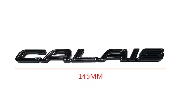 New OEM Quality VF Holden Calais Badge Gloss Black 14.5cm
