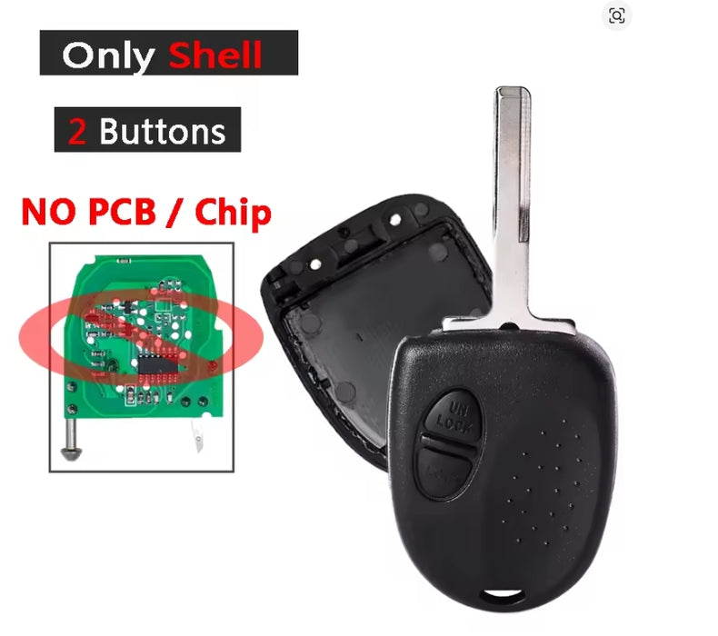 New OEM Quality - VR / VS / VT Holden Commodore- 2 Button Key-Fob Case