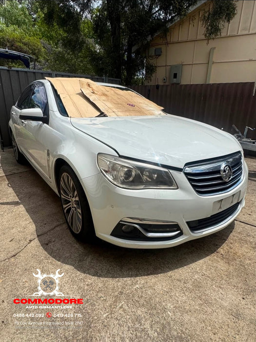 VF001 - VF Holden Calais V Sedan - Fuel Flap and Cap - Heron White #679F